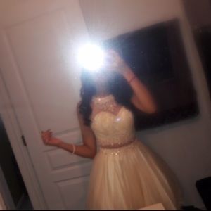 Beige Homecoming\Prom Dress